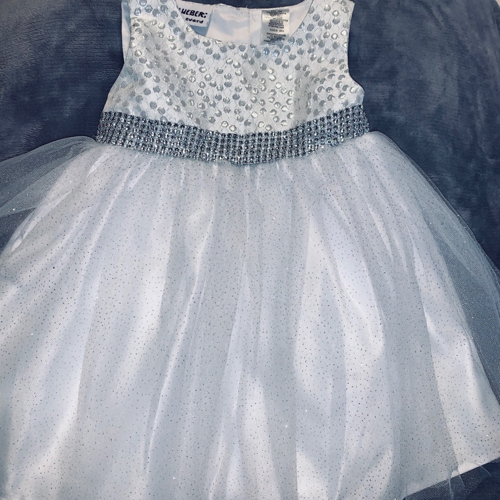 Girls Sparkly Holiday Dress size 18 months.
